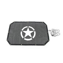Pare-soleil de toit de voiture 2/4 portes en maille pour Jeep Wrangler JK 2007-2017