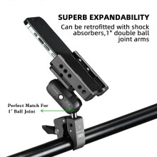 (PD-01(For IPAD))FANAUE Handlebar Clamp Mount Base mobile phone holder stand Support bracket Motorbike