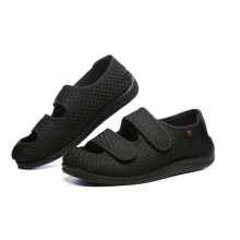 INSFITY Closed Toe Memory Foam Diabetic Tofflor för artrit och ödem - Grön