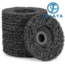 FOLAYA 5er Set Reinigungsscheiben Ø: 125mm sehr große schwarze CSD Scheibe für Winkelschleifer