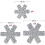 Pan Divider Pan Protector Interlayer Pads for Trays Dishes Woks Prevent Scratches Kitchen 12pcs 2
