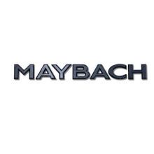 (nero brillante) Adesivi per auto con logo della lettera MAYBACH per accessori per etichettatura del