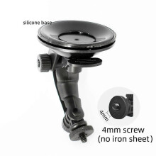 (vite da 4 mm) Supporto universale per monitor auto con ventosa per camion, autobus, telecamera DVR,