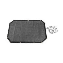 Pare-soleil de toit de voiture 2/4 portes en maille pour Jeep Wrangler JK 2007-2017