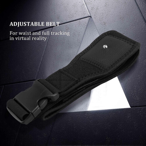 VR Tracker Belt for HTC Vive System Tracker Puck - Adjustable Belt Strap for Waist and Full Tracking