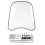 2mm Thick Universal Motorcycle Windshield Clear Windscreen Wind Deflector Clear 1