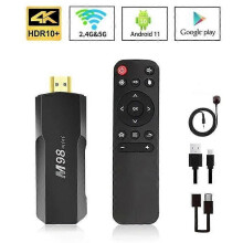 TV-Box M98 4K TV-Stick Android 10 Smart TV-Box - H313 - 2G+16G WLAN 24G HDR 10 Mediaplayer