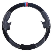 (C-02-Witte lijn) Stuurhoes voor Mitsubishi Lancer EX 10 Lancer X Outlander ASX Colt Pajero