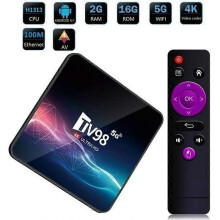 Android TV Box TV98 – Android 121 H313 4K 60FPS HDR10 Quad Core 2G+16G 24G5G – Netflix Google Store