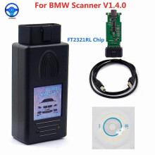 Toppkvalitet för BMW Scanner 1.4.0 Code Reader 1.4 för GAMLA BMW OBD2 upplåsningsversion Diagnostiskt