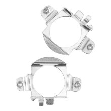 2 stuks H7 LED-koplampadapter H7-houderbevestigingen Lampfitting, compatibel met Mercedes