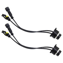 1 par D2S D4S HID Ballast AMP Kabelnät Adapter Hållare Sockel Pluggkabel HID Xenon-lampakabel