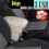 (B Style Beige 3 USB)For Seat Ibiza 6L armrest box double layer usb 1
