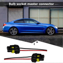 2st 9005 9006 9012 9140 9145 9150 9155 HB3 HB3 H10 Lampsockel hona Adapterkontakt för strålkastare