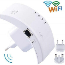 Répéteur Wi-Fi 300 Mbps, amplificateur de signal Wi-Fi sans fil, mini routeur longue portée avec bouton