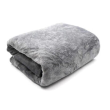 Coperta ultra morbida - 220 x 240 cm - Coperta per divano - GRIGIO