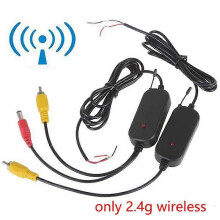 (solo 2,4 g) Monitor per specchietto retrovisore per auto wireless da 4,3 pollici HD con schermo LCD