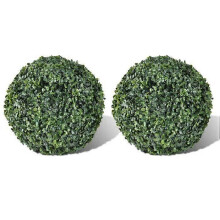 vidaXL Planta artificial 2 piezas 27 cm