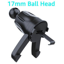 Untoom Universal 17mm Ball Head Phone Holder Base Air Vent Hook Stand for Car Phone Holder Bracket Car