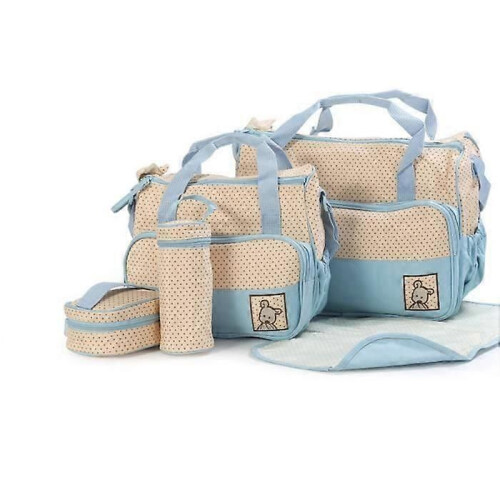 Sac à langer de voyage pour bébé - Bleu