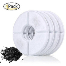4 Filters voor kattenfontein Waterfilter Vervangend filter voor fontein Vervangend filter voor hond