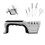 Aiktch - Knife Sharpener - 4 in 1 - Tungsten Steel - Diamond - Ceramic 1