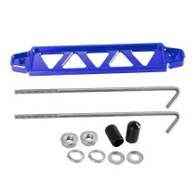 (Blauw) Universele aluminium auto-accu-bevestigingsbeugel voor Honda Civic EK EG