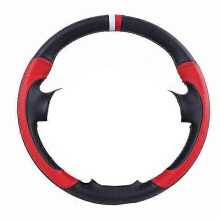 (A-01-Rood) Pas autostuurhoes aan voor Kia Sportage 3 2011-2014 Kia Ceed Cee'd 2010-2012 leer