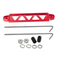 (Rood) Universele aluminium auto-accu-bevestigingsbeugel voor Honda Civic EK EG