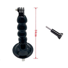 (4 Joints)Windshield Suction Cup Car Mount Bracket Flex Clamp Arm For GoPro hero 10 9 8 DJI Mount for