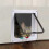 Katzen- oder Hundetür – Weiß – Größe L – 4 Verriegelungsmodi – Robustes Material – Einfache Installation 1