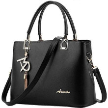 Ya-242 Black Leather Women's Handbag - Ya-242 - Unisex - Leather - Black