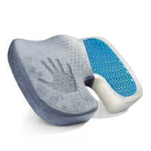 Orthopedic Seat Cushion, Ergonomic Seat Cushion for Car, Office Chair, with Orthopedic Gel, Relieves