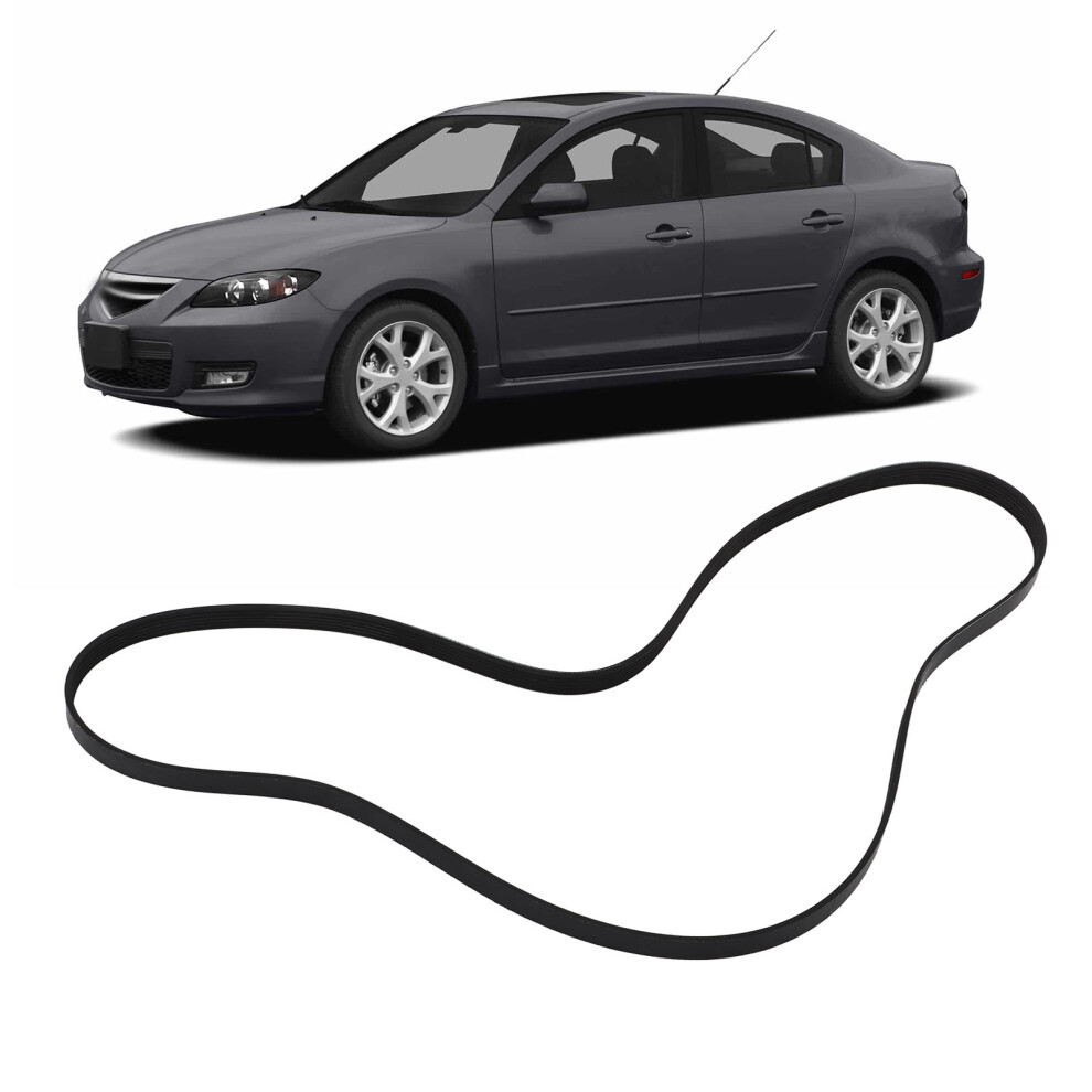 High Tensile Rubber Serpentine Belt 6Pk1880 Replacement For Corolla Matrix 9451339400633