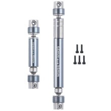 Joint d'arbre de transmission YEAHRUN en acier inoxydable et aluminium pour Axial SCX24 AXI00005 Gladiator