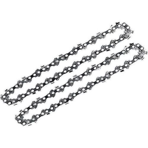 2 chaînes de rechange pour mini tronçonneuse de 6 pouces