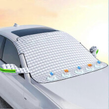 (B STYLE 1 PC) Housse de pare-brise de voiture universelle imperméable, protection contre le soleil
