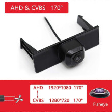 (AHD 1080P) Telecamera di parcheggio con vista frontale per auto con LOGO AHD 1080P per visione notturna