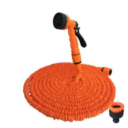 Expandable Garden Hose - Brand - Model - 150FT45M - 7 Function Gun - Orange