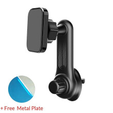 (5Se Black ii2222)Universal Magnetic Car Phone Holder Air Vent Support Cilp Stand Tablet Mount Cell