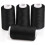 Sewing Thread 4pcs 11000m Sewing Thread Spools Overlocker Thread for Hand or Machine Sewing Polyester-Black 1
