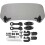 Universal Modified Motorcycle Windshield Spoiler Air Deflector Transparent HB016 1
