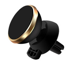 (01)Universal Magnetic Car Phone Holder Car GPS Air Vent Mount Mobile Phone Bracket Mount Bracket Sticky