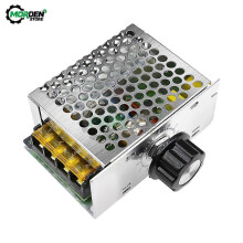 AC 220V 4000W High Power Voltage Stabilizers SCR Speed Controller Electronic Voltage Regulator LED Dimmer