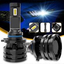 (H8 H9 H11 H16)M2 Billjus H7 16000LM H11 LED-lampa Bilstrålkastare Glödlampor H4 H1 H3 H8 H9 9005 9006