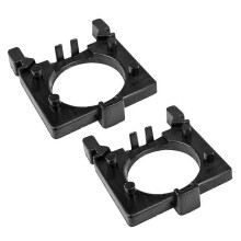1 par H7 LED-strålkastaradapters Glödlampshållare Hållare för Focus MK2 MK3 Mondeo MK4 Freelander