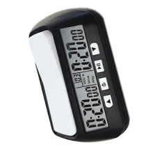 Schacktimer - Minifinker - Digital klocka - ABS-skal - Ljudlarm - Multifunktionell