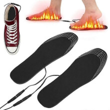 Beheizte Einlegesohlen für Schuhe Outdoor Sport Heizkissen Winter USB L 41-45HB057