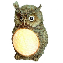 Lampe solaire hibou - Nik - LED étanche - Décoration pour jardin et théâtre
