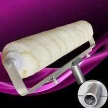 ANNEFLY Paint Roller Set - 20 tum - Superfin fiber & aluminiumlegering - vit